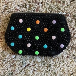 Studded coin purse
